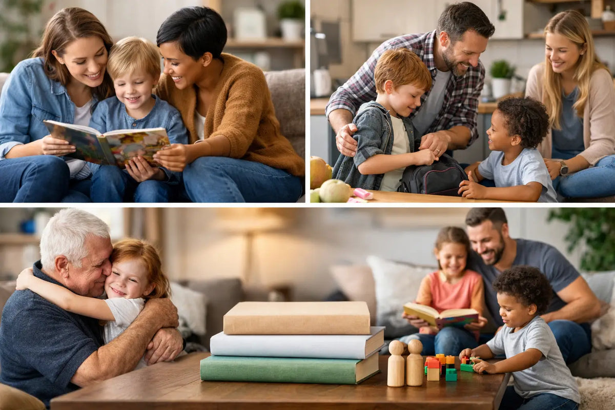 Best Books for Family Transitions at Home