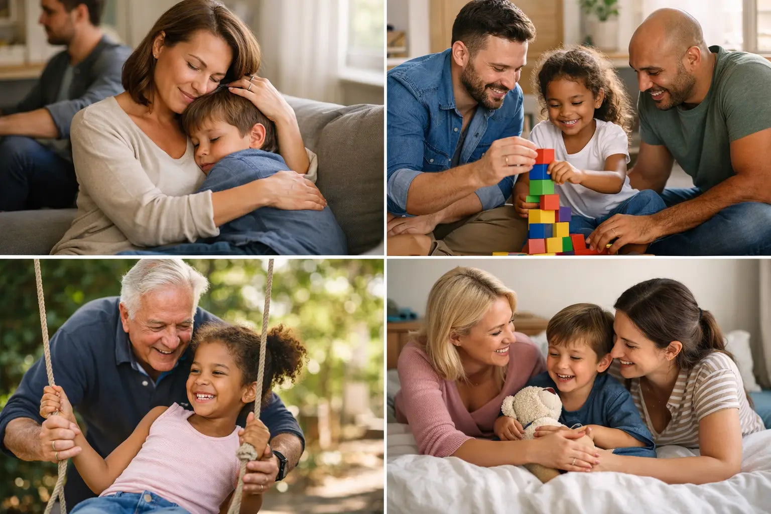 How to Support Children Through Family Change