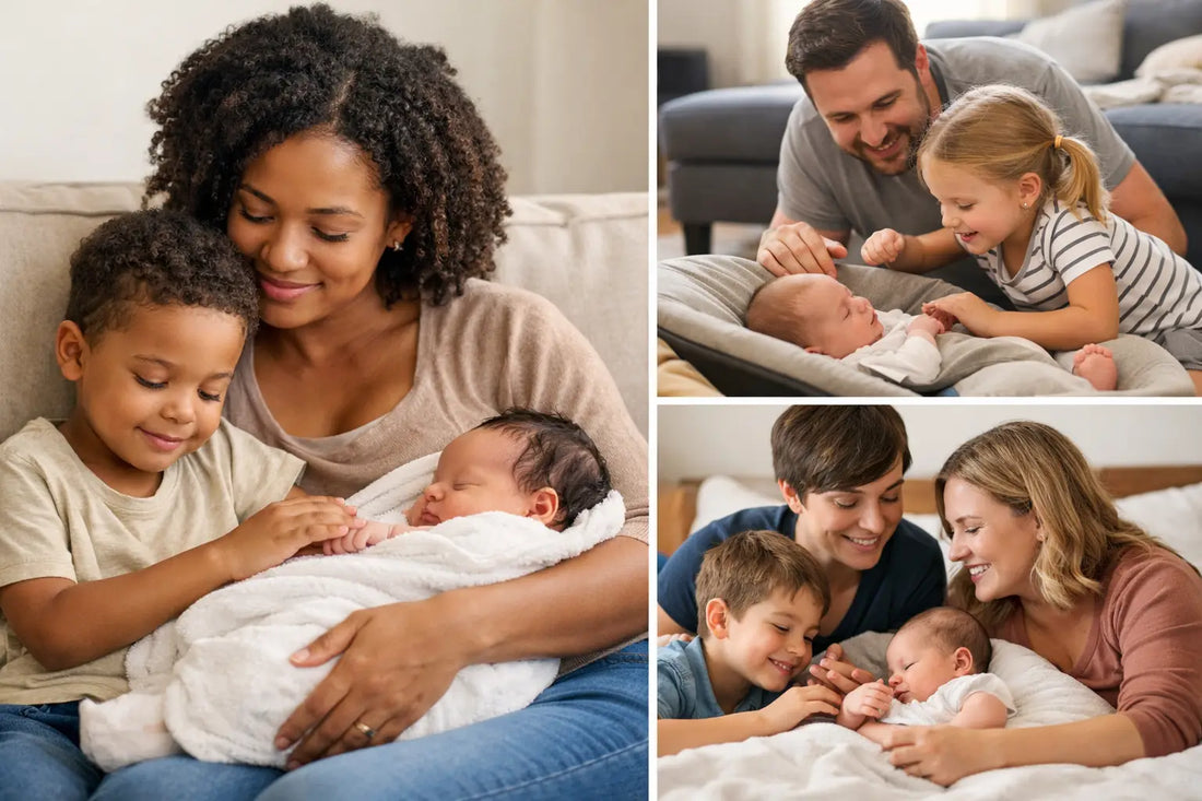 How to Welcome a New Sibling Gently