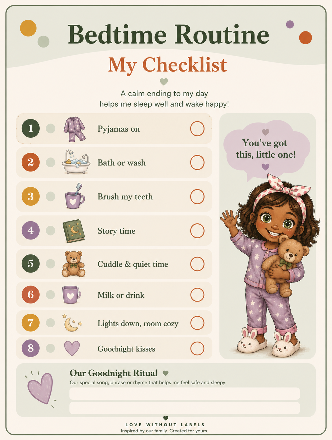 Free Calmer Days Printables Pack
