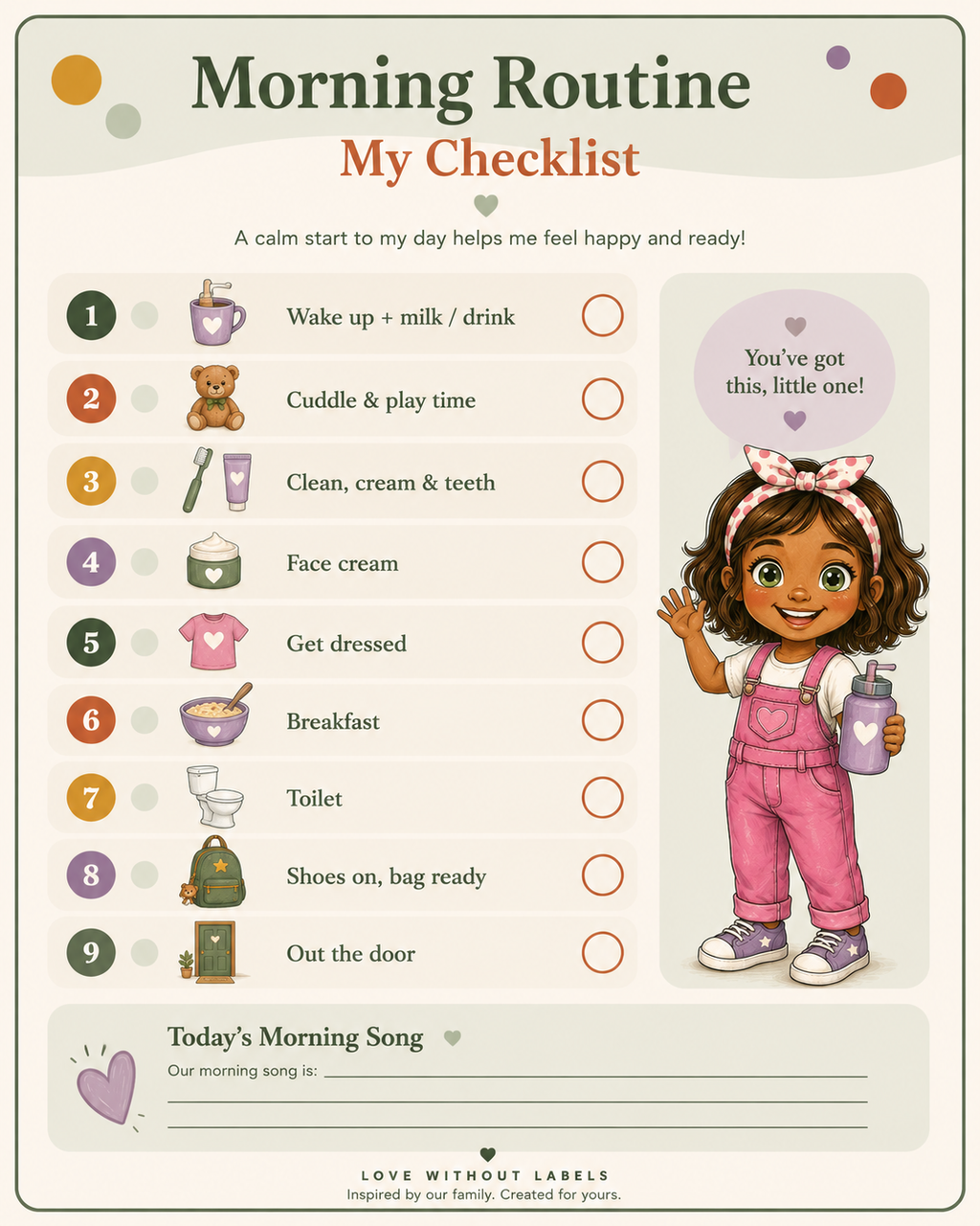 Free Calmer Days Printables Pack