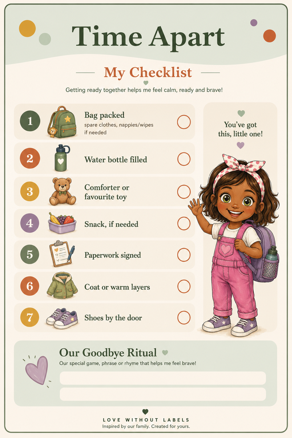 Free Calmer Days Printables Pack